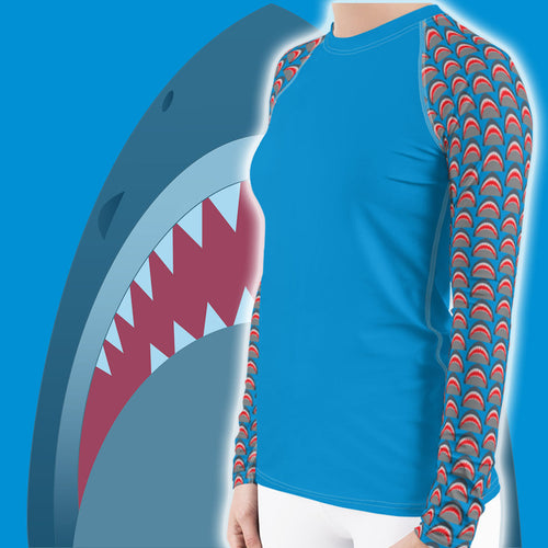 Shark Rash Guard for Women by Scuba Sisters