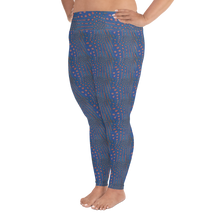 Load image into Gallery viewer, Sunrise Puffer Plus Size Leggings - Scuba Sisters Diving Apparel