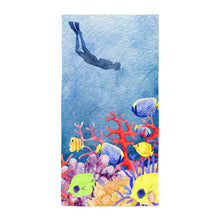 Load image into Gallery viewer, Under the Sea Beach Towel