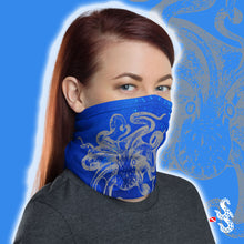 Load image into Gallery viewer, Octopus Face Cover and Neck Gaiter by Scuba Sisters
