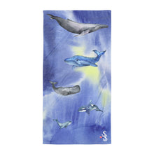 Load image into Gallery viewer, Whale Beach Towel by Scuba Sisters