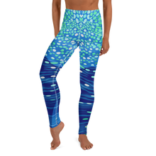 Load image into Gallery viewer, Whale Shark Leggings - Pop Style - High Waist - Scuba Sisters Diving Apparel
