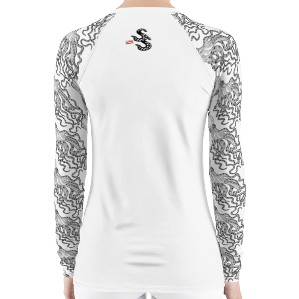 Octopus Sea Women's Rash Guard | Scuba Sisters