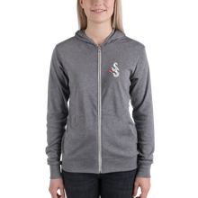 Load image into Gallery viewer, Women&#39;s Scuba Diving Zip Hoodie by Scuba Sisters
