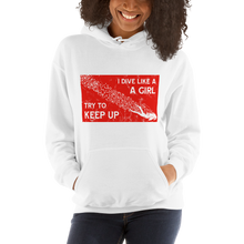 Load image into Gallery viewer, Women&#39;s Scuba Diving Hoodie by Scuba Sisters